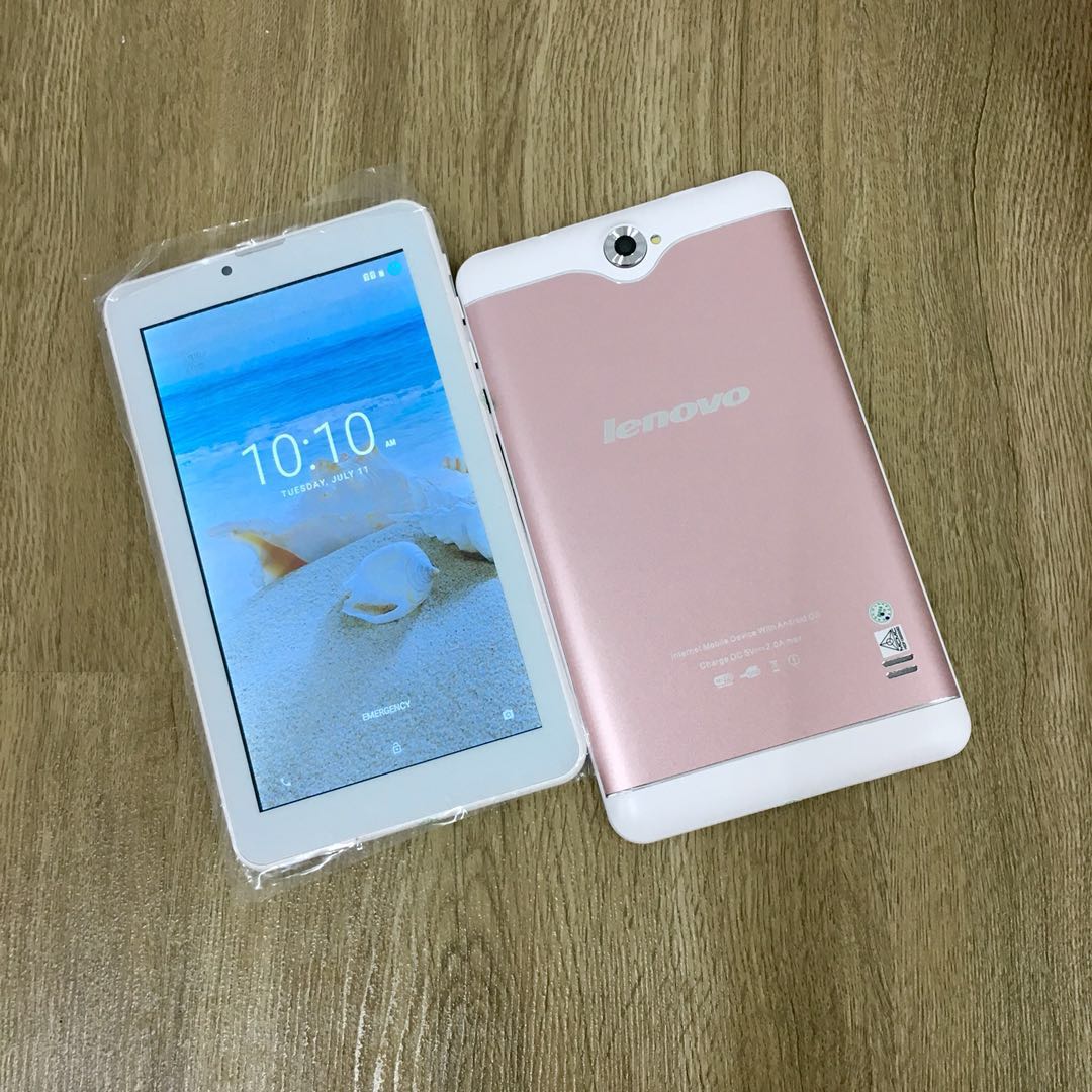 (R.GOLD)LENOVO L5A 7.0''INCH CALL TAB TABLET 95%NEW(Ready Stock)